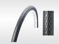 Покрышка 28"х1,75 (40-622) черная c красной полосой, аналог российской Л-183 (Индия)                                                                                                                                                                      