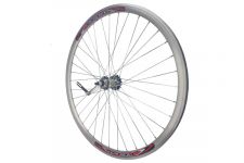 Колесо 28" заднее, втулка Stels, двойной обод цвет SILVER                                                                                                                                                                                                 