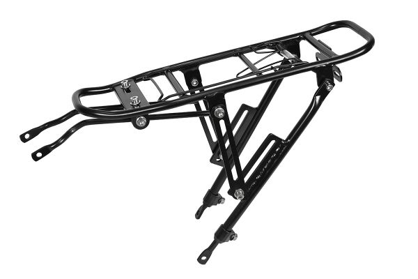 Багажник HX-Y65 26"-29" , алюминий, с прижимом, черный                                                                                                                                                                                                    