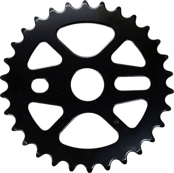 Передняя звезда BMX CW-1437S 1/2"*1/8"*25T,черная                                                                                                                                                                                                         