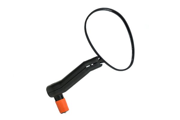 Зеркало DX-222L, панорамное, универс. лев./прав., креп. в торец руля, черн.                                                                                                                                                                               