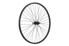 Колесо 29" MTB,заднее, дв.обод DH18 29"*36H,алюминиевый сплав,черный,черная втулка,резьб FR-09R DISC                                                                                                                                                      