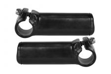 Рога на руль MD-HF20 90mm black, прямые,треугольные, алюминий, черные                                                                                                                                                                                     