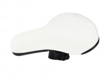 Седло DS-1205B 230х155mm, 380гр,белое,                                                                                                                                                                                                                    