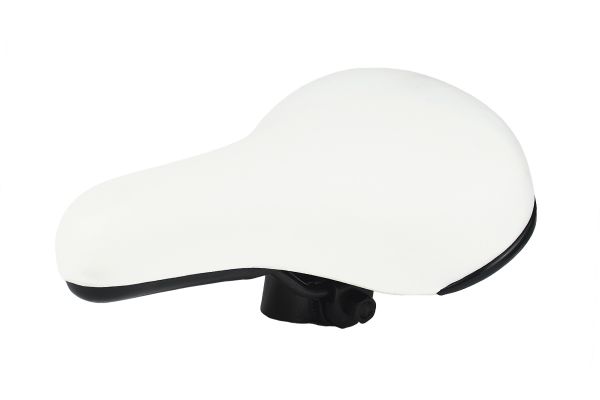 Седло DS-1205B 230х155mm, 380гр,белое,                                                                                                                                                                                                                    