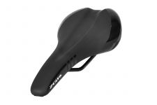 Седло ZEUS Z-1050 MTB Sport 270*145mm,рельсы сталь,анатомическое,черное,325гр                                                                                                                                                                             