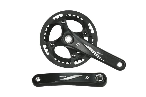 Система PROWHEEL ZEPHYR-236A,36T*165MM,FAT,AL-6061-T6,под квадрат,CHAINLINE:76,5,BCD:104,чер                                                                                                                                                              