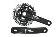 Система PROWHEEL MPL-971-TT*175mm,(40/30/22)AL-6061-T6,CHAINLINE:50,BCD96/64MM,PW-MBB73,черный                                                                                                                                                            