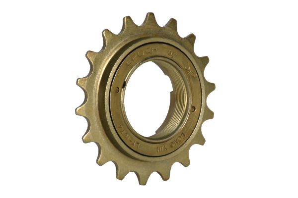 Трещотка BMX DNP LY-18T4,1\2*1\8 18T ,резьба B1,37*24,4-шлица,коричневая                                                                                                                                                                                  