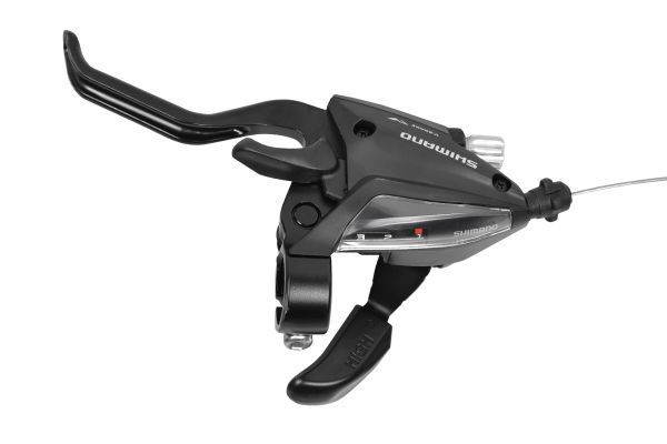 Шифтер/ручка тормоза, SHIMANO ASTEF5002LSBL левая,3-пер.,без упаковки                                                                                                                                                                                     