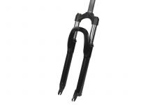 Вилка EASING ES 245 AMS 26"* 1.1\8"ход 80мм,пружина,предв.сжатие,стальная,черная,б\р2,55кг                                                                                                                                                                