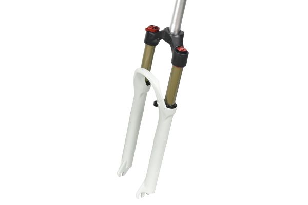 Вилка EASING ES-541 HLO AIR 27,5"1.1\8" ход 100мм,возд.пружина,локаут гидр,магний,б\р,белая,1,70кг.                                                                                                                                                       