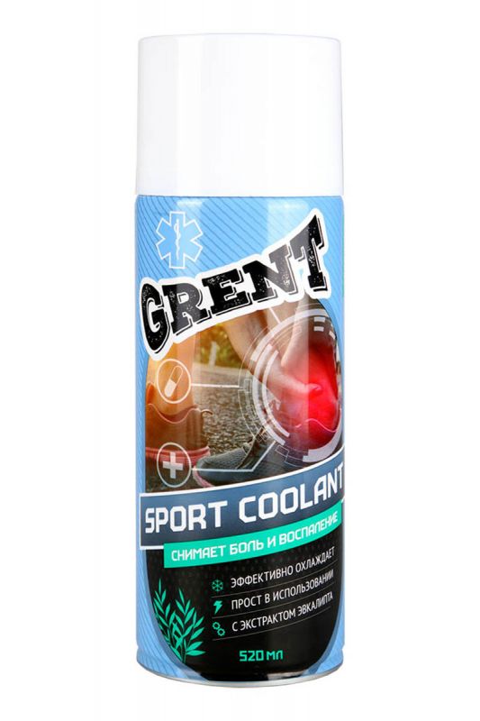 GRENT COOLANT SPRAY Спрей охлаждающий (с эвкалиптом)520мл                                                                                                                                                                                                 