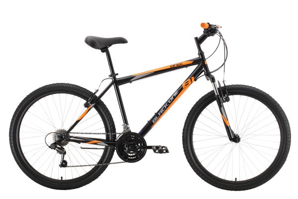 Велосипед Black One Onix 26 черный/серый/оранжевый 20"                                                                                                                                                                                                    