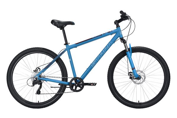 Велосипед Stark'22 Respect 26.1 D Microshift синий/черный 20"                                                                                                                                                                                             