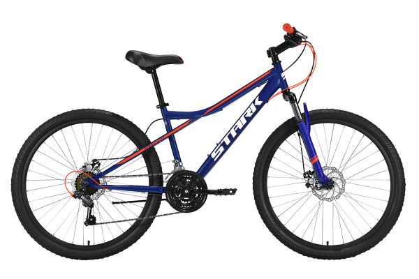 Велосипед Stark'22 Slash 26.1 D Steel синий/красный 16"                                                                                                                                                                                                   