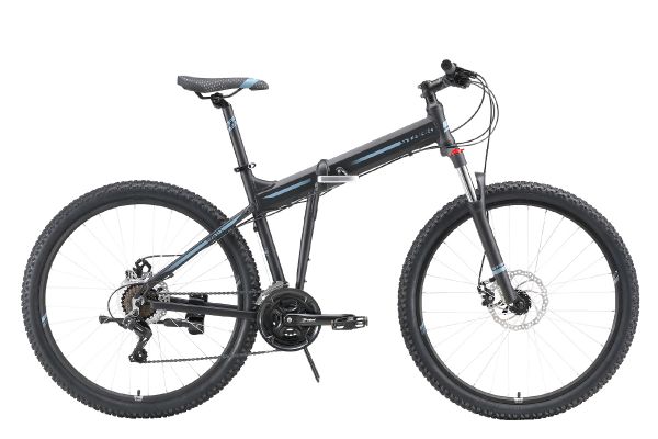 Велосипед Stark'23 Cobra 27.2 D черный/серый/черный 20"                                                                                                                                                                                                   