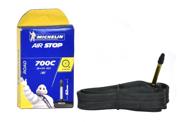 Камера  MICHELIN A1 AIRSTOP 18/25X622 700C PR 52mm вентиль Presta  075096                                                                                                                                                                                 