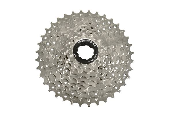 Кассета SUNSHINE CS-HR9-36,9 пер., 11-36Т,серебристый                                                                                                                                                                                                     