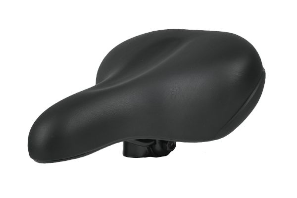 Седло DS-2417 MTB 240*210mm, 620гр,комфорт,эластомер,черное                                                                                                                                                                                               
