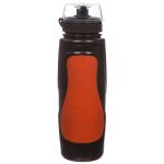 Велофляга STG  DC-BT-55 700мл защитной крышкой черн/красн.                                                                                                                                                                                                