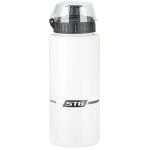 Велофляга STG  DC-BT-54 600мл с защитной крышкой белая/черная                                                                                                                                                                                             