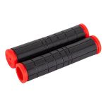 Грипсы STG SZ-068, черный с красным                                                                                                                                                                                                                       