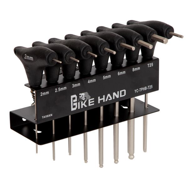 Набор Инструментов Bike Hand  YC-TPHB-T25 8 инструментов + подставка.                                                                                                                                                                                     