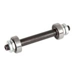 Ось с пром.подшипниками для втулок  SF A22F 32H; O.L.D. 100MM; AXLE S45C 3/8"; под экс-к                                                                                                                                                                  
