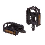 Педали STG FP-628, ось 1/2", пластик, черные                                                                                                                                                                                                              