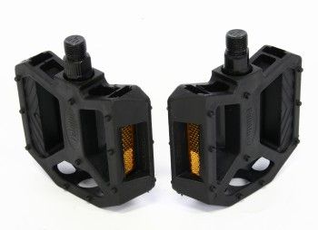 Педали FP-850, ось 9/16", пластик, черные                                                                                                                                                                                                                 