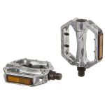 Педали STG FP-925, платформа, алюм, ось 9/16", насып. Подшип. Серебр                                                                                                                                                                                      