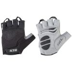 Перчатки STG, мод.AI-03-202,unisex, летние,черные/серые,на липучке,с вентиляцией,размер S                                                                                                                                                                 