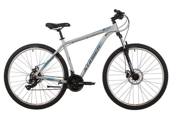 Велосипед STINGER 29" ELEMENT STD серый, алюминий, размер 22"                                                                                                                                                                                             