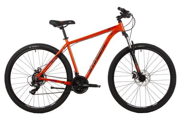 Велосипед STINGER 29" ELEMENT STD оранжевый, алюминий, размер 18"                                                                                                                                                                                         