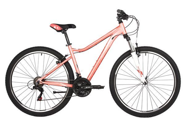 Велосипед STINGER 27.5" LAGUNA STD розовый, алюминий, размер 19"                                                                                                                                                                                          