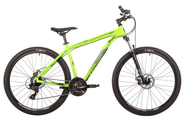 Велосипед STINGER 27.5" GRAPHITE STD зеленый, алюминий, размер 18"                                                                                                                                                                                        