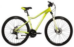 Велосипед STINGER 27.5" LAGUNA EVO SE зеленый, алюминий, размер 19"                                                                                                                                                                                       