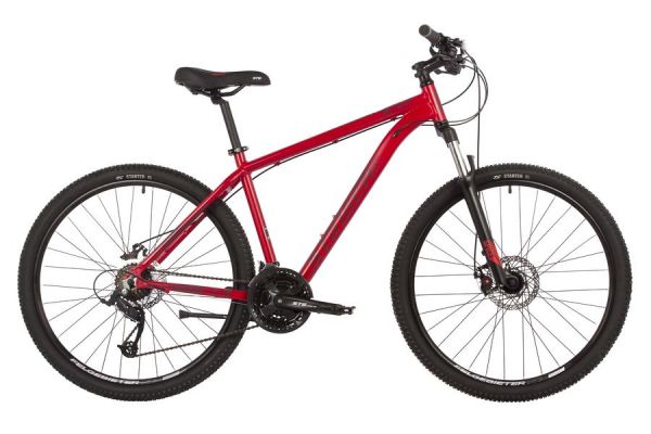 Велосипед STINGER 27.5" ELEMENT EVO SE красный, алюминий, размер 16"                                                                                                                                                                                      
