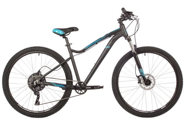 Велосипед STINGER 27.5" VEGA PRO черный, алюминий, размер 15"                                                                                                                                                                                             