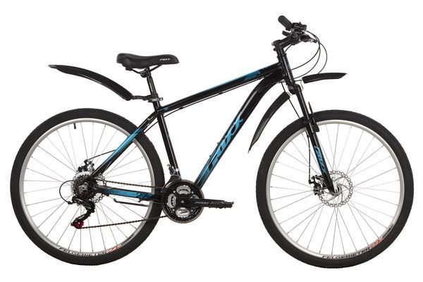 Велосипед FOXX 27.5" ATLANTIC D черный, алюминий, размер 20"                                                                                                                                                                                              