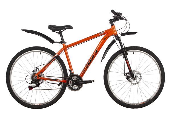 Велосипед FOXX 27.5" ATLANTIC D оранжевый, алюминий, размер 20"                                                                                                                                                                                           