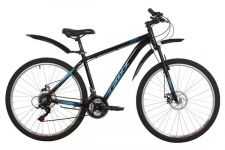 Велосипед FOXX 27.5" ATLANTIC D черный, алюминий, размер 16"                                                                                                                                                                                              