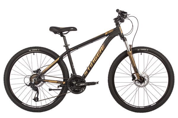 Велосипед STINGER 26" ELEMENT PRO SE золотистый, алюминий, размер 16"                                                                                                                                                                                     