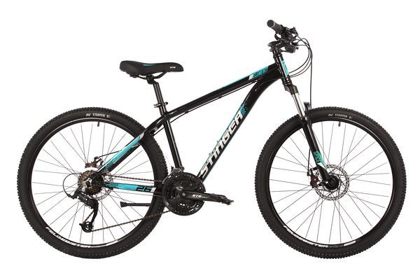 Велосипед STINGER 26" ELEMENT EVO SE черный, алюминий, размер 18"                                                                                                                                                                                         