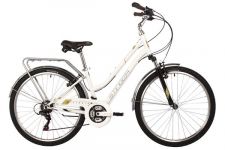 Велосипед STINGER 26" VICTORIA белый, сталь, размер 15"                                                                                                                                                                                                   