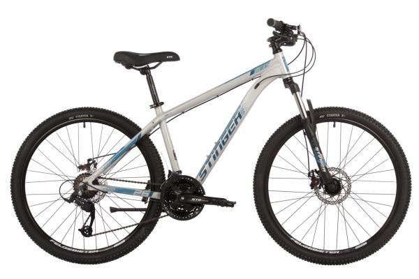 Велосипед STINGER 26" ELEMENT STD SE серый, алюминий, размер 16"                                                                                                                                                                                          