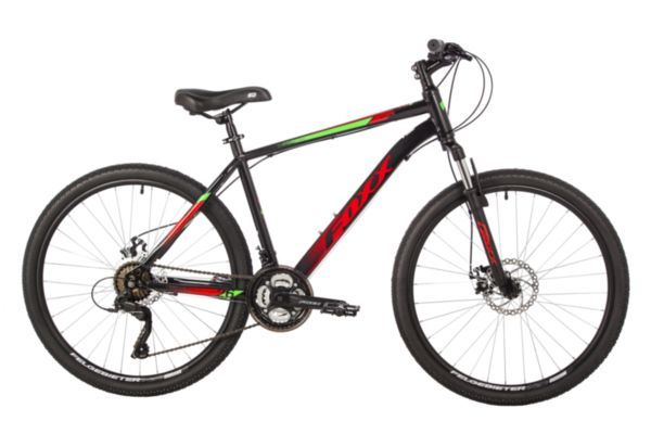 Велосипед FOXX 26" AZTEC D черный, сталь, размер 14"                                                                                                                                                                                                      