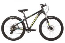 Велосипед STINGER 24" BOXXER EVO черный, алюминий, размер 14"                                                                                                                                                                                             