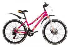 Велосипед STINGER 24" LAGUNA D розовый, алюминий, размер 12"                                                                                                                                                                                              